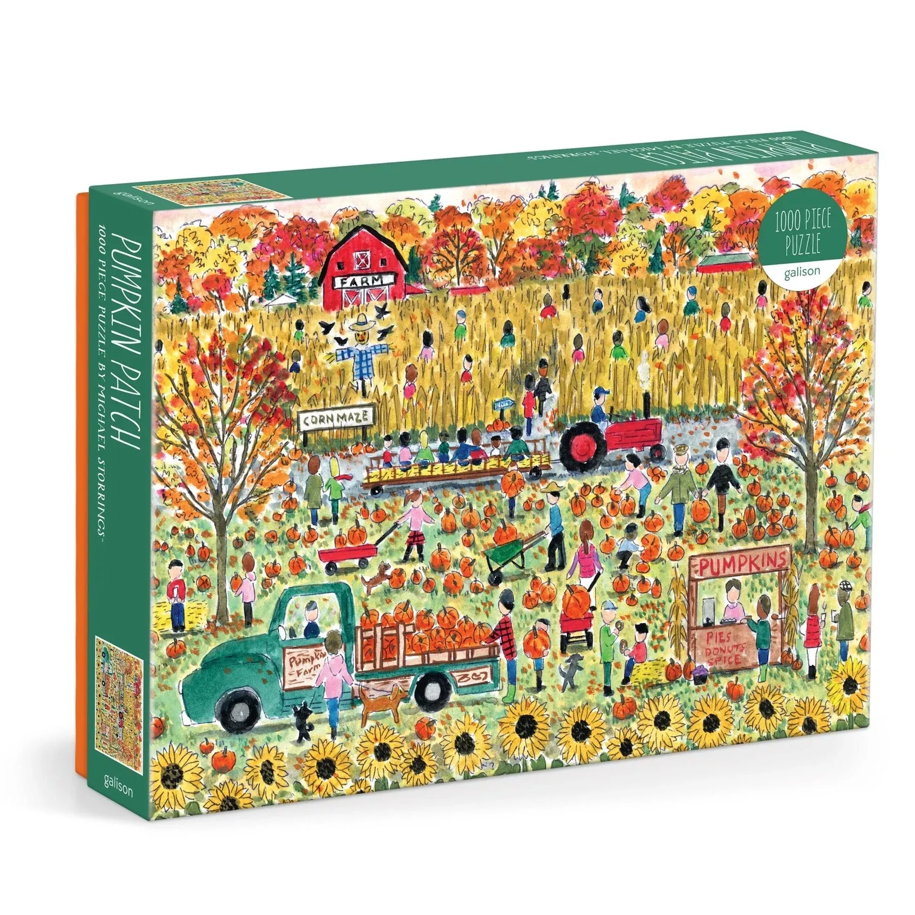 Galison - Pumpkin Patch Puzzle, 1000 Pieces