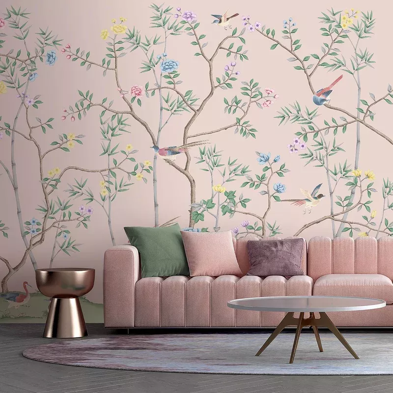 The Garden of Dreams – Magical Pink Mural