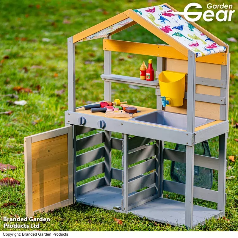 Garden_Gear Children’s Mud Kitchen With Roof