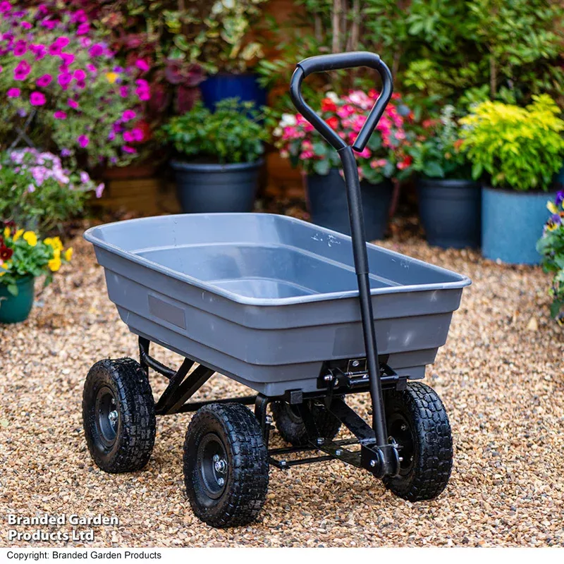 Garden_Gear Dump Truck Utility Trolley