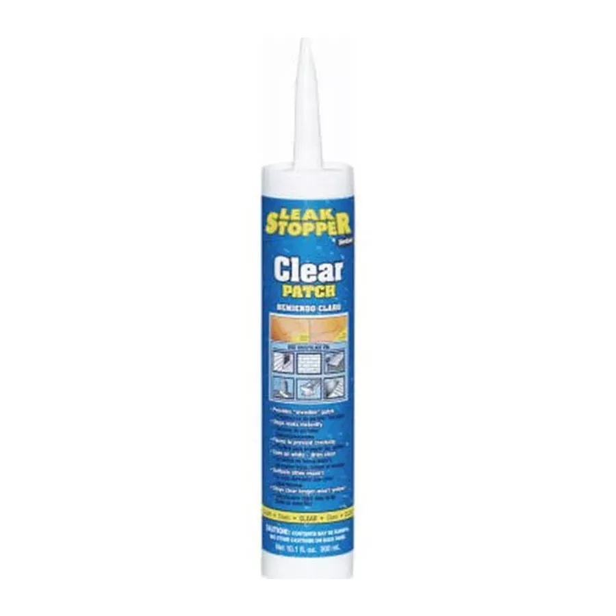 Gardner Leak Stopper Crystal Clear Rubberized Roof Patch - 10 oz