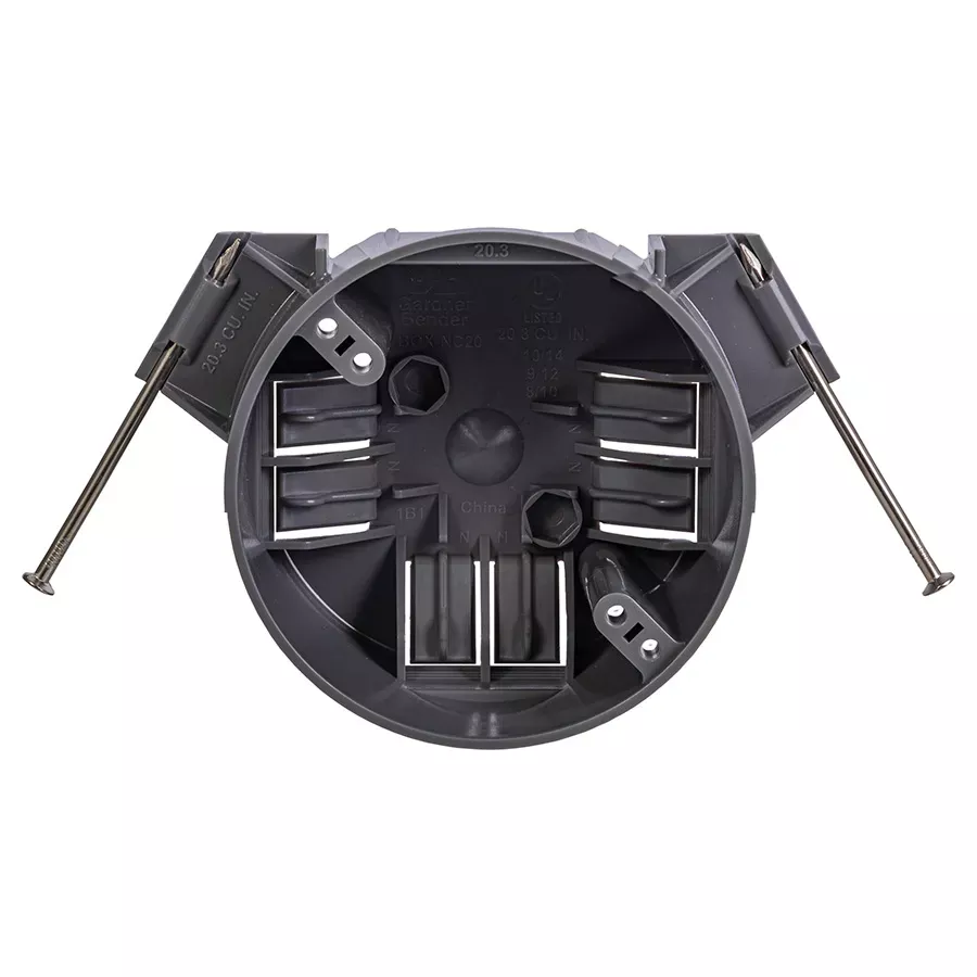 Gardner New Work PVC Round Box - 20.3 cu. in.