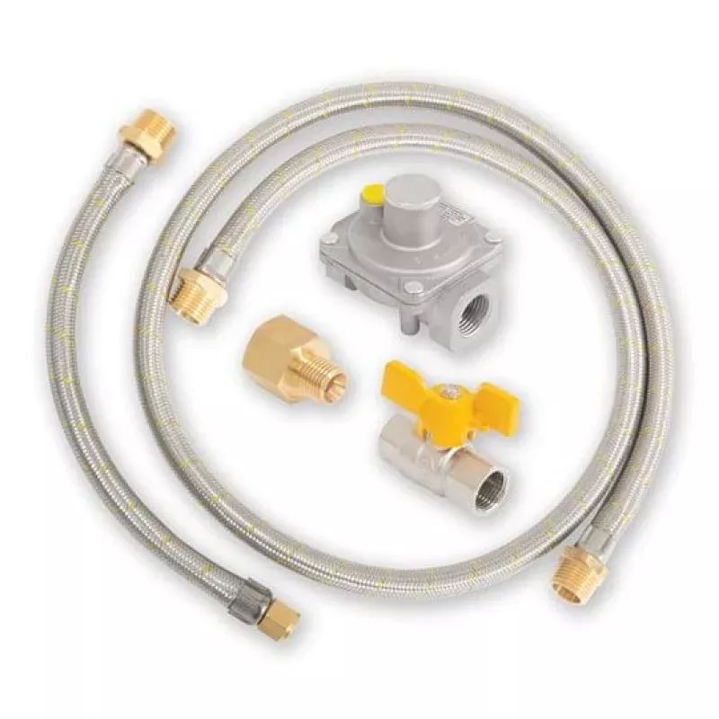 Gasmate Natural Gas Conversion Kit with Ball Valve – NGC40