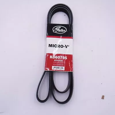 Gates K060795 13/16″ x 80-1/8″ OC Micro V Serpentine Belt For 2017 Jeep Cherokee