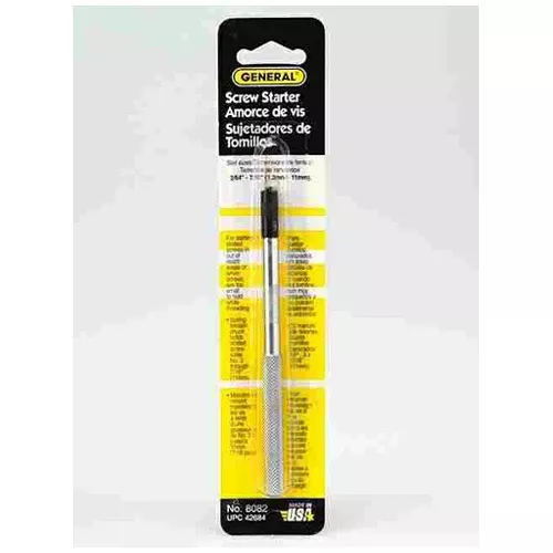 General 8082 Slotted Screw Starter/Remover With Aluminum Handle, 5"