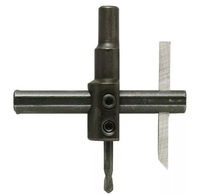General Tools 4 Hole Cutter, 7/8" To 4", 3/8", Steel