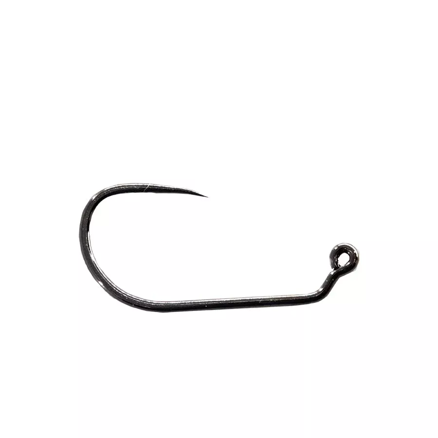 Genryuu FFH60 60 Degree Jig Hook (Barbless, Black Nickel)