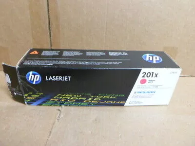 Genuine HP CF403X Magenta 201X High Yield Toner LaserJet Pro MFP M252 M277 OEM