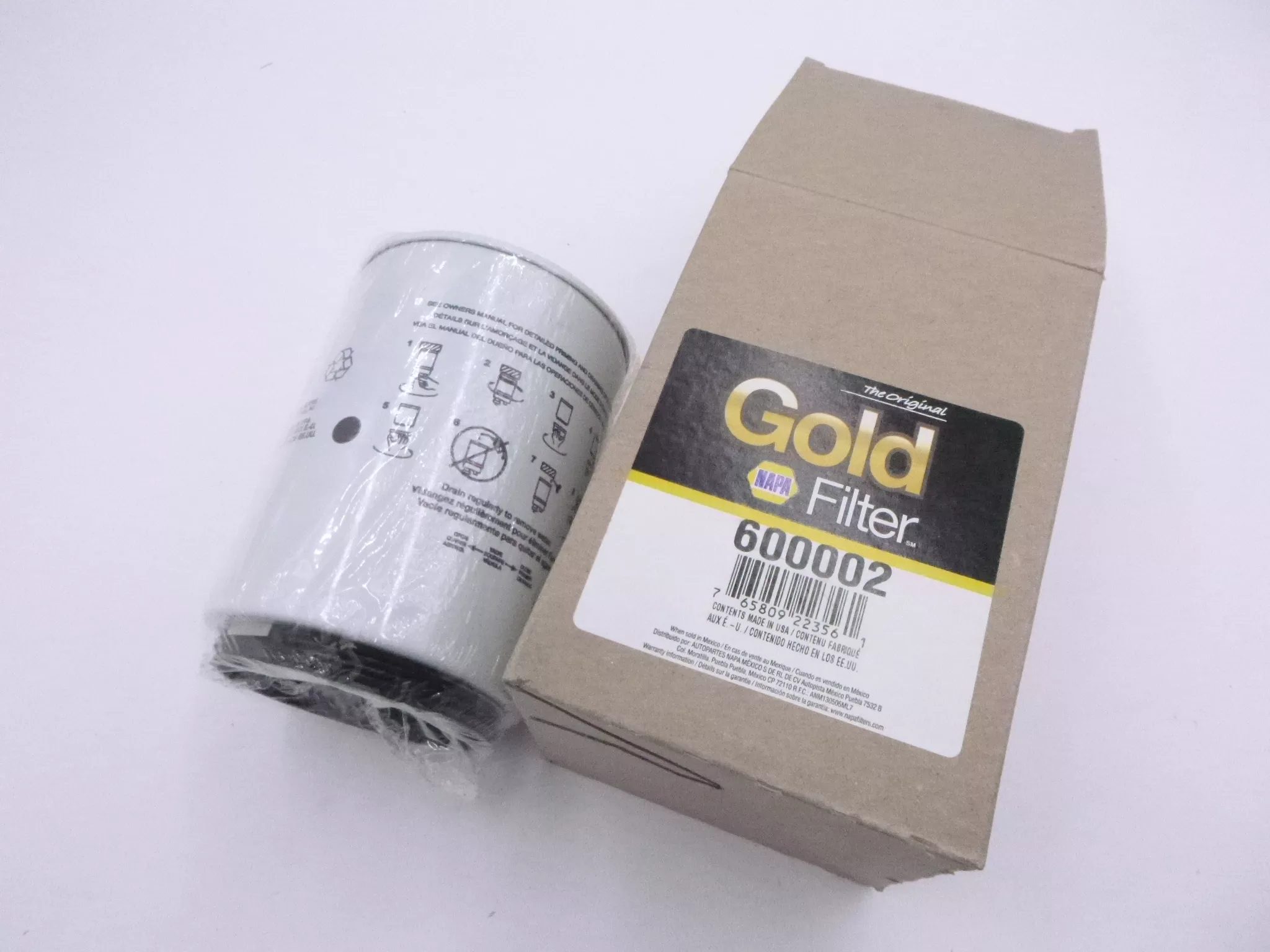 Genuine OEM Napa Gold Fuel Filter For Autocar ACL42F 1995