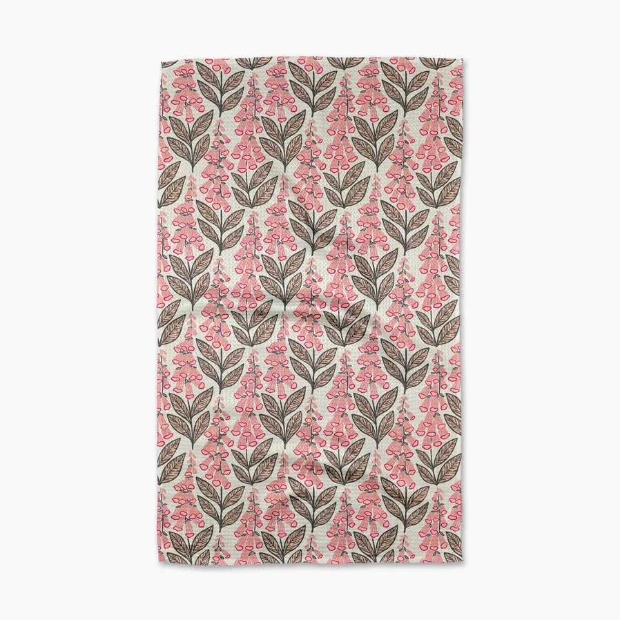 Geometry - Foxglove Finery Tea Towel