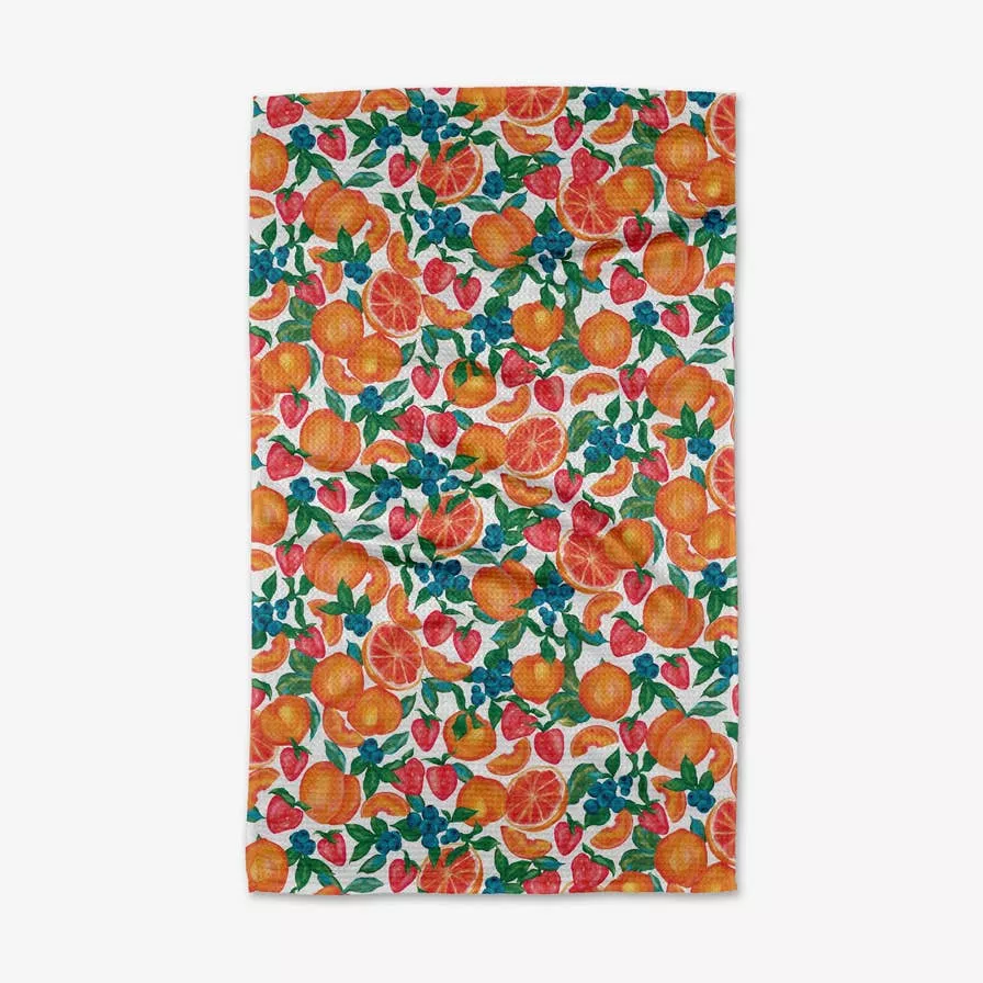 Geometry - Zesty Life Tea Towel