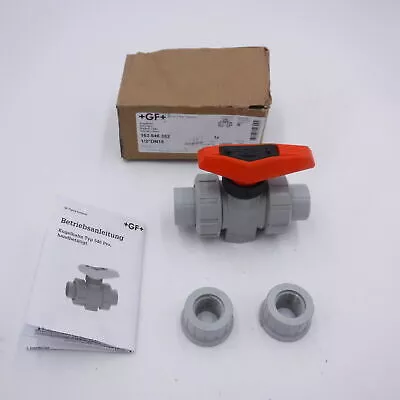 George Fischer GF 163546352 1/2″ DN15 Ball Valve Type 546 Pro PVC-C FKM
