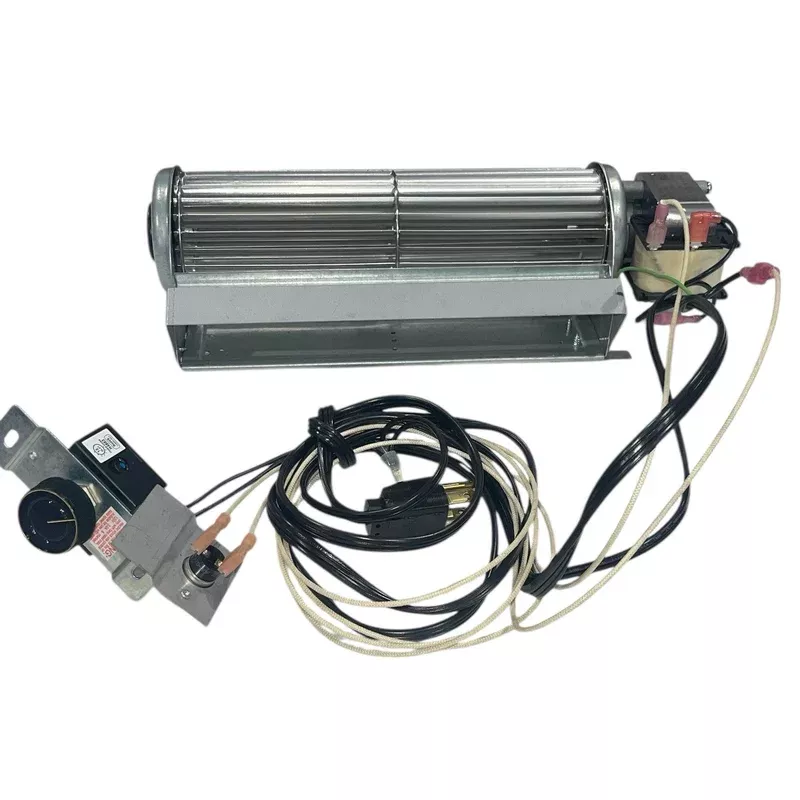 GF Blot SC Crossflow Blower Kit With Wiring Harness | Universal Fireplace Fan Replacement
