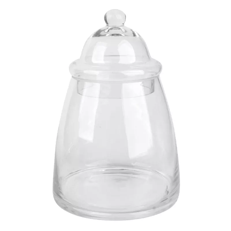 Glass Canister, 8"