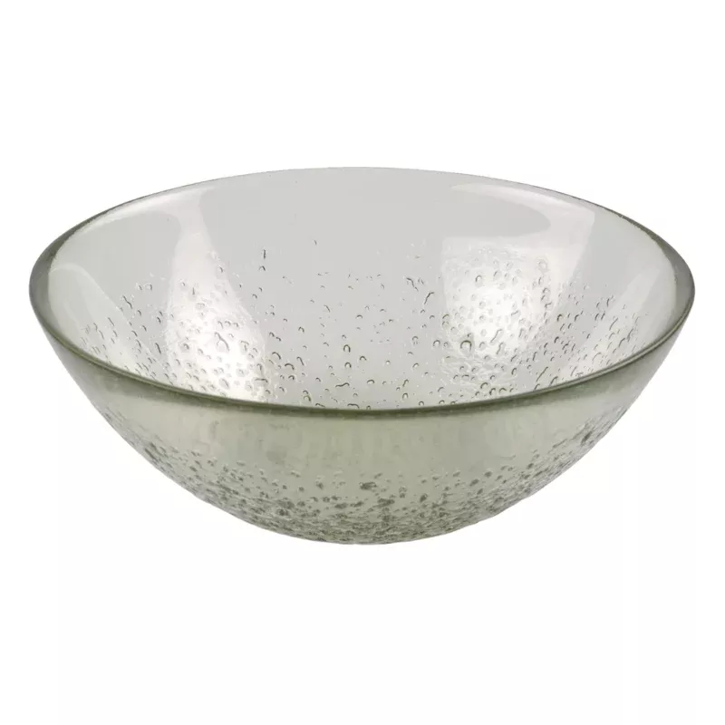 Glass Cereal Bowl, Aqua