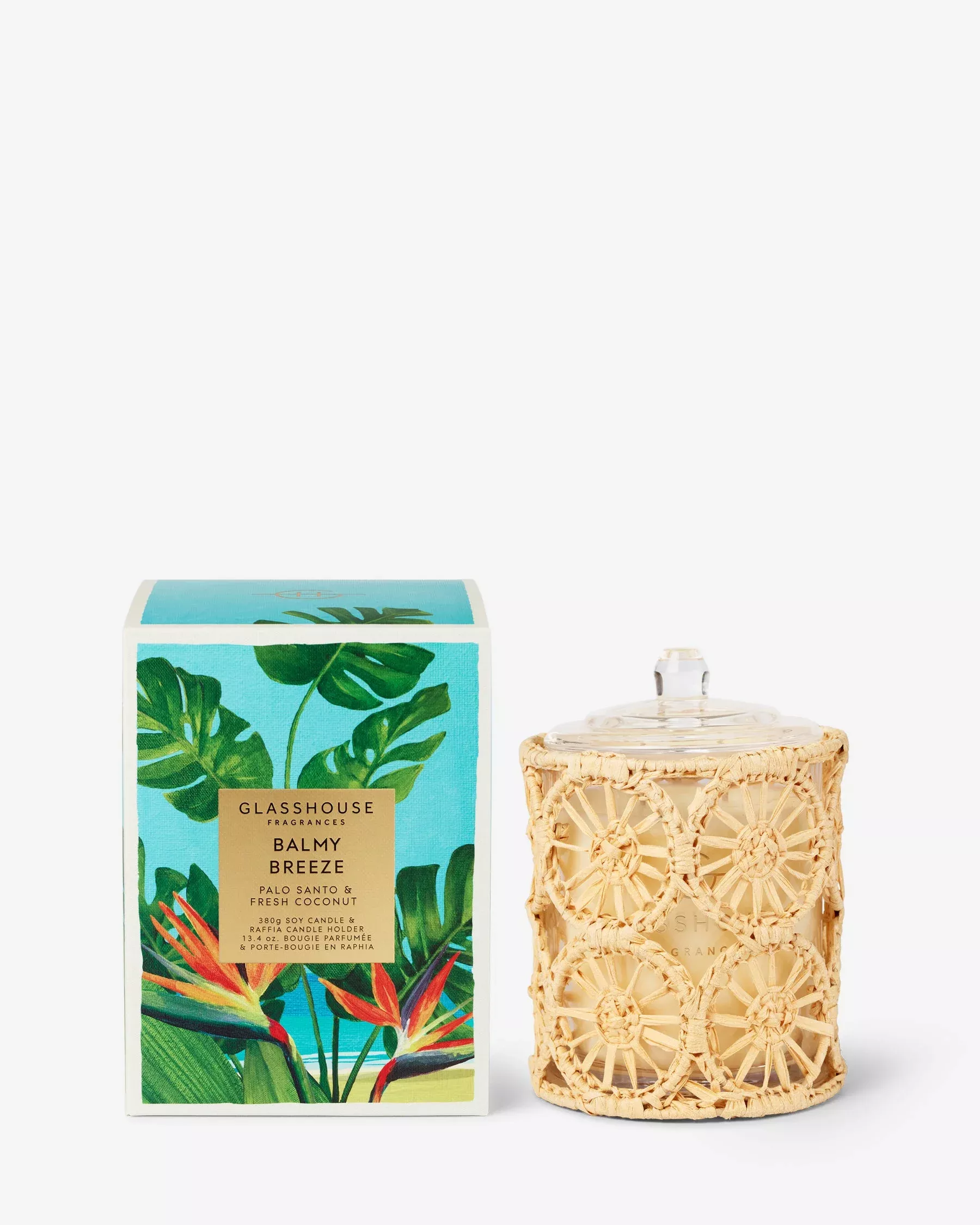 Glasshouse Fragrances - Balmy Breeze Triple Scented Candle