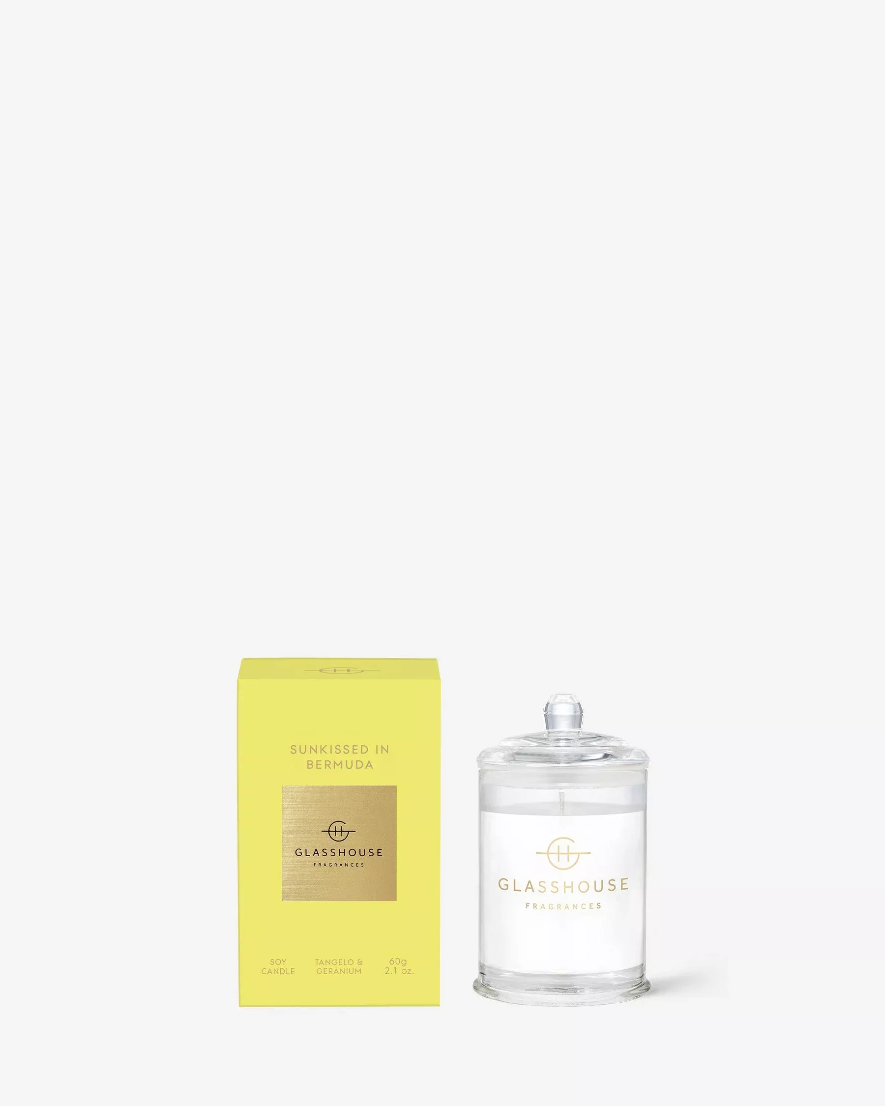 Glasshouse Fragrances - Sunkissed In Bermuda Triple Scented Small Candle