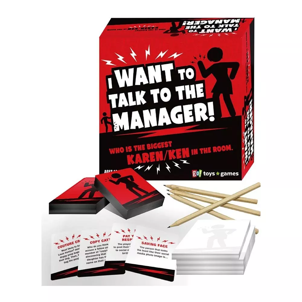 Go! Games - I Want To Talk To The Manager Card Game