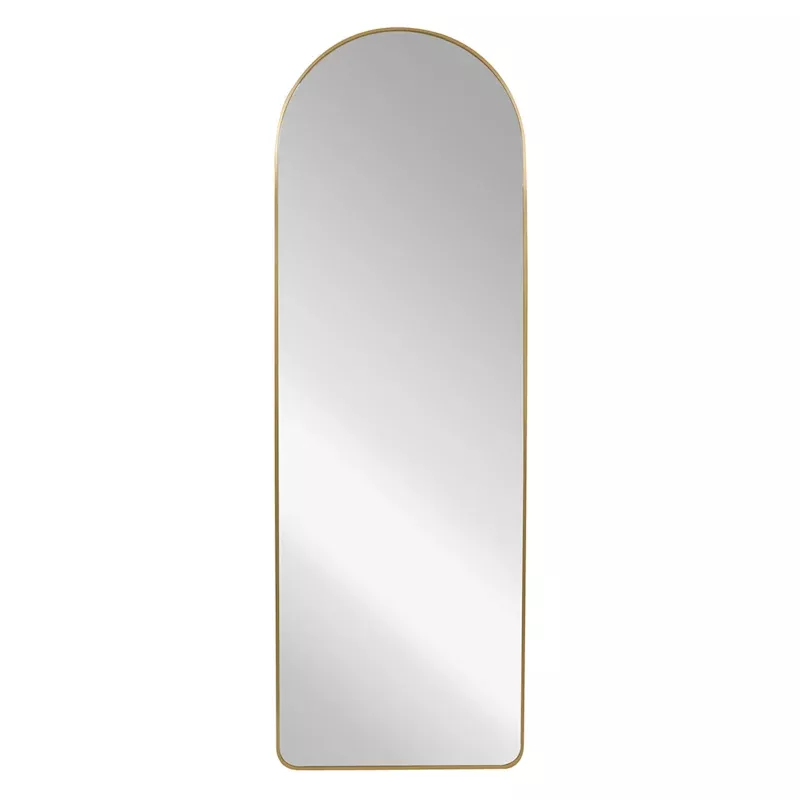Gold Arch Leaner Mirror, 24x70