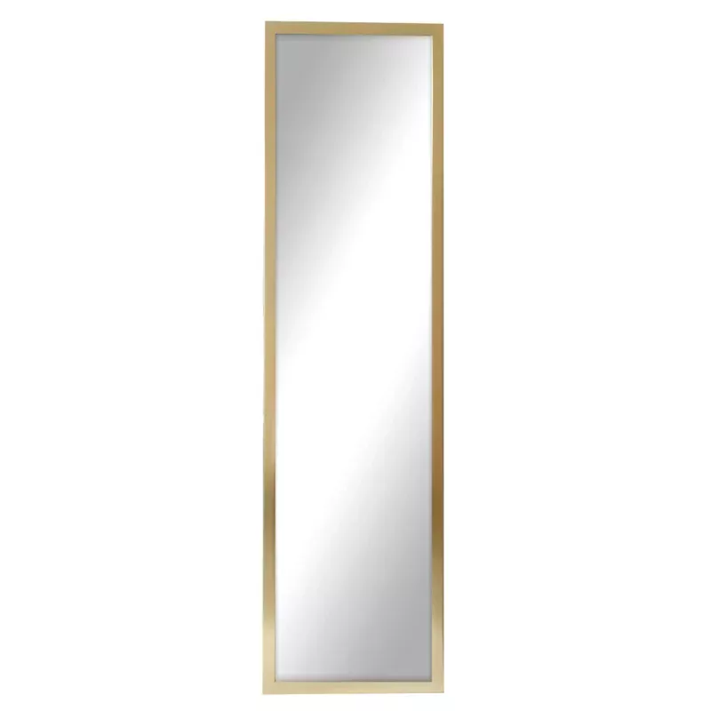 Gold Basic Leaner Mirror, 14x50