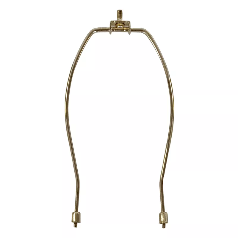 Gold Detachable Metal Lamp Harp, 10"
