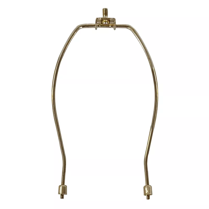 Gold Detachable Metal Lamp Harp, 8"