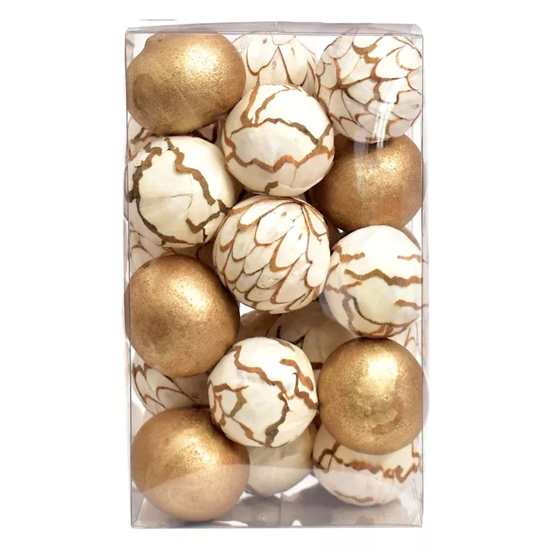 Gold Dried Filler Orbs