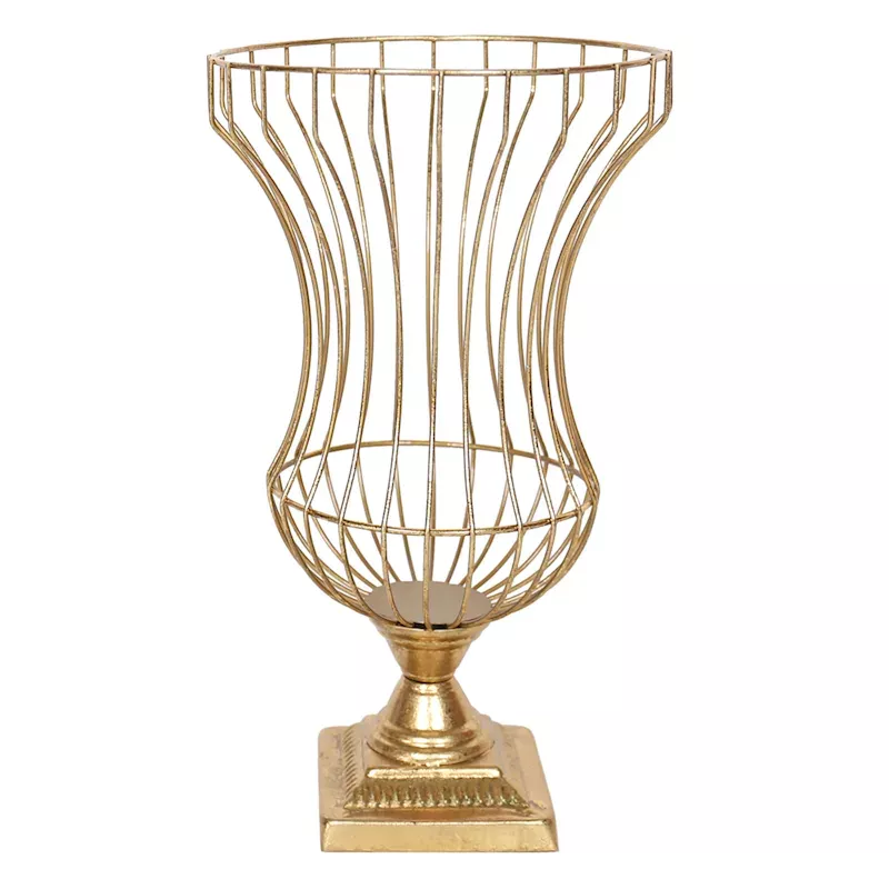 Gold Metal Bowl, 15x9