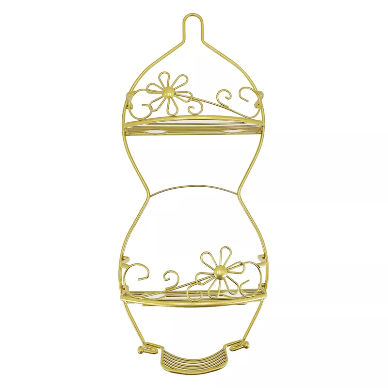 Gold Petals Max Shower Caddy