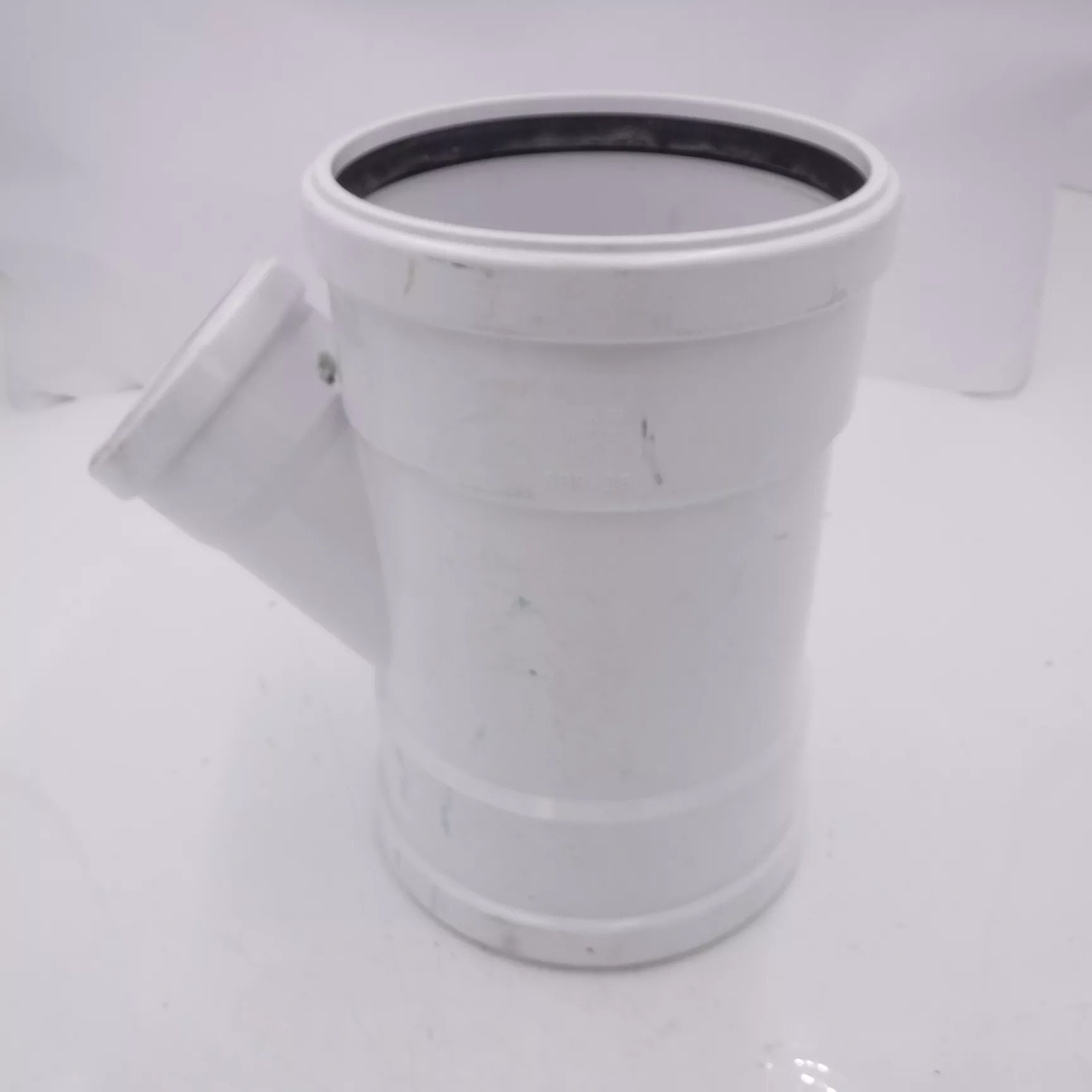 GPK 8″x 8″x 4″ PVC WYE SDR 35 Sewer Gasket Fitting F-1336PSM ASTM D-3034