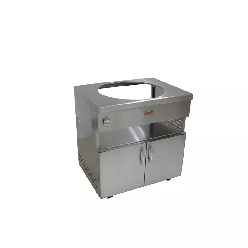 Grandfire Deluxe Kamado Stainless Steel Grill Table GFD-KJC