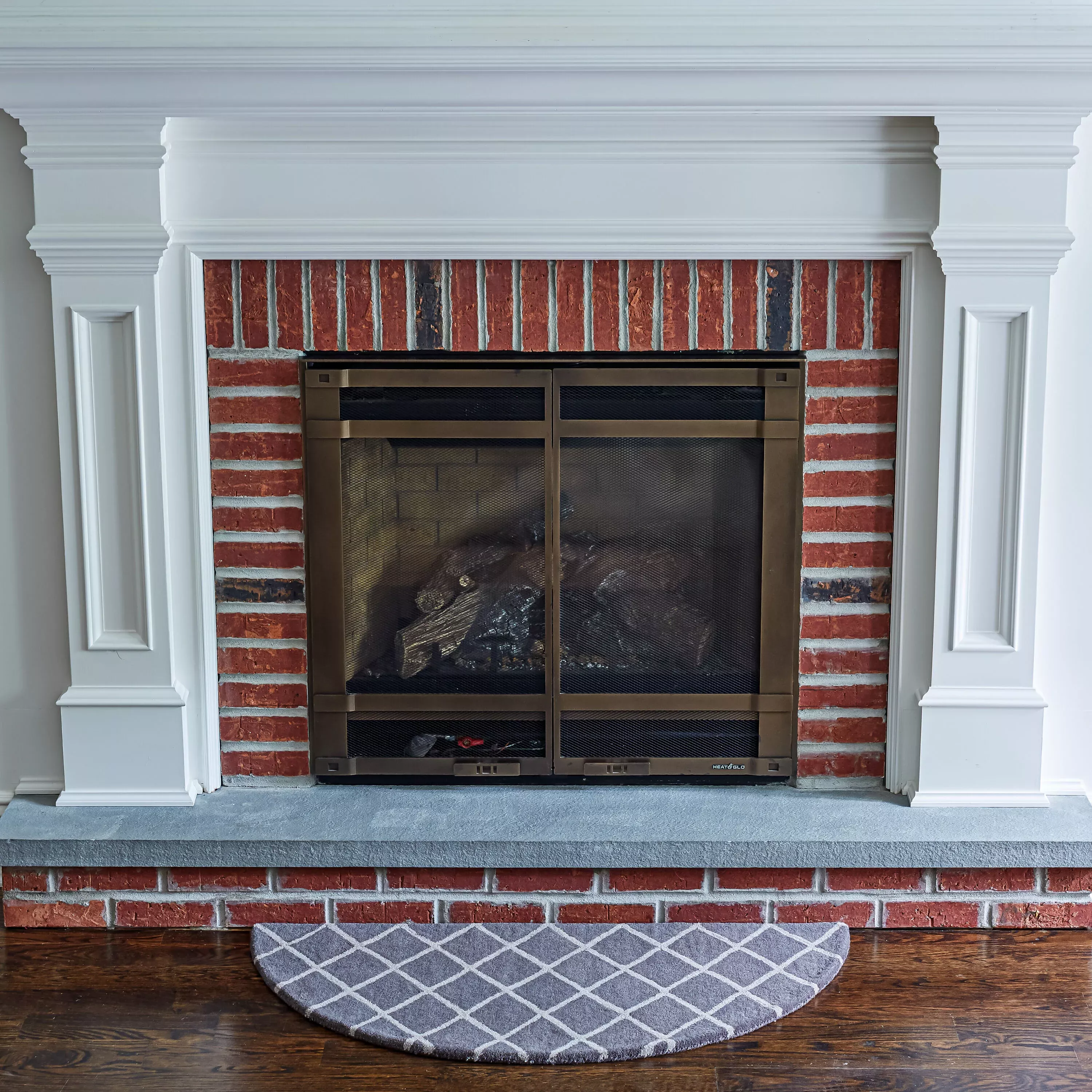 Gray Hand Tufted Wool Rug