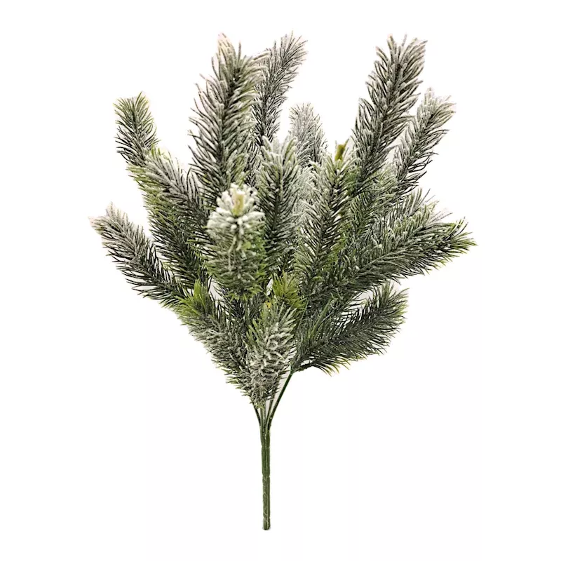 Green Forest Pine Bush, 17"