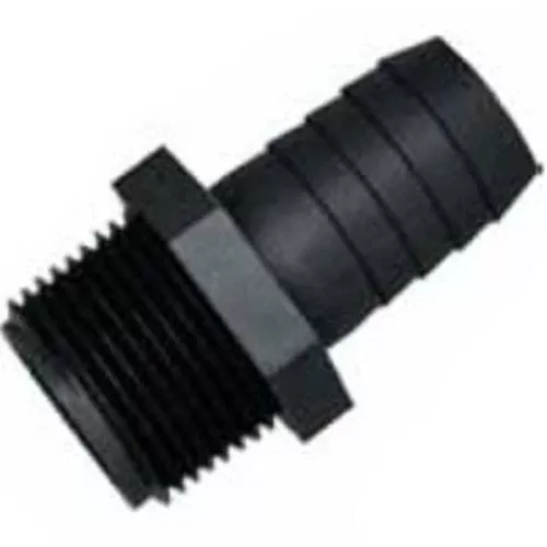 Green Leaf A1212P Poly Tank Adapter, 1/2" x 1/2"