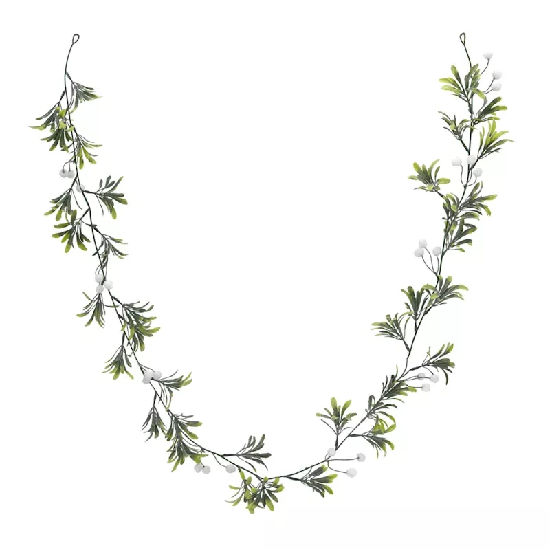 Green Leaf Garland, 6'
