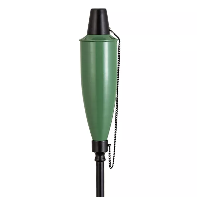 Green Metal Genie Garden Torch, 72"