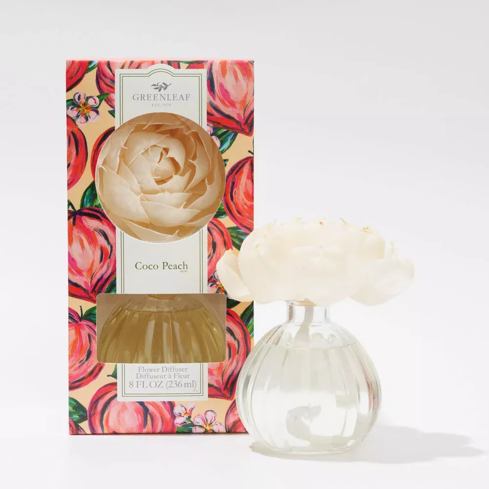 Greenleaf - Coco Peach Flower Diffuser