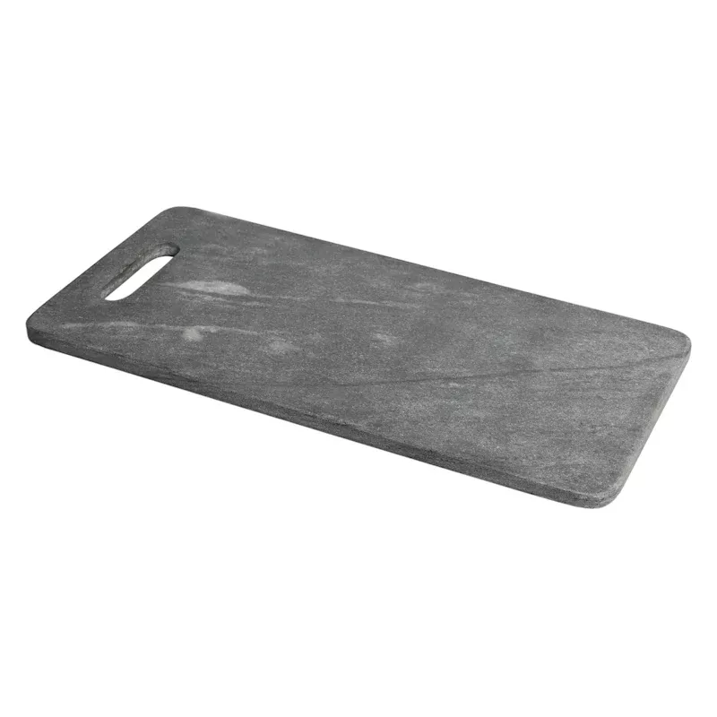 Grey Marbled Stoneware Cutting Board