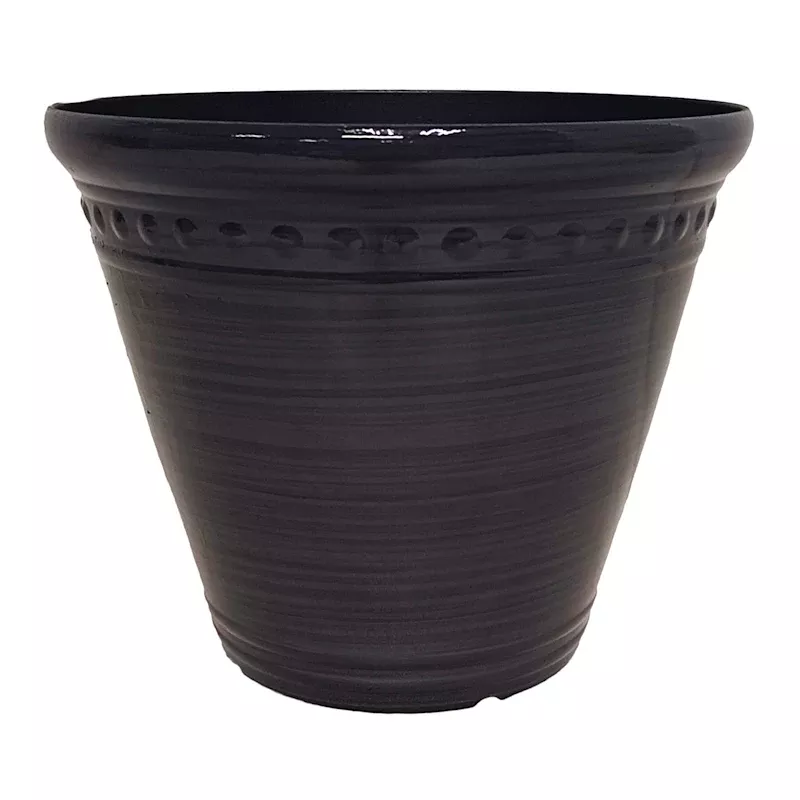 Grey Pearl Outdoor Planter, 7"