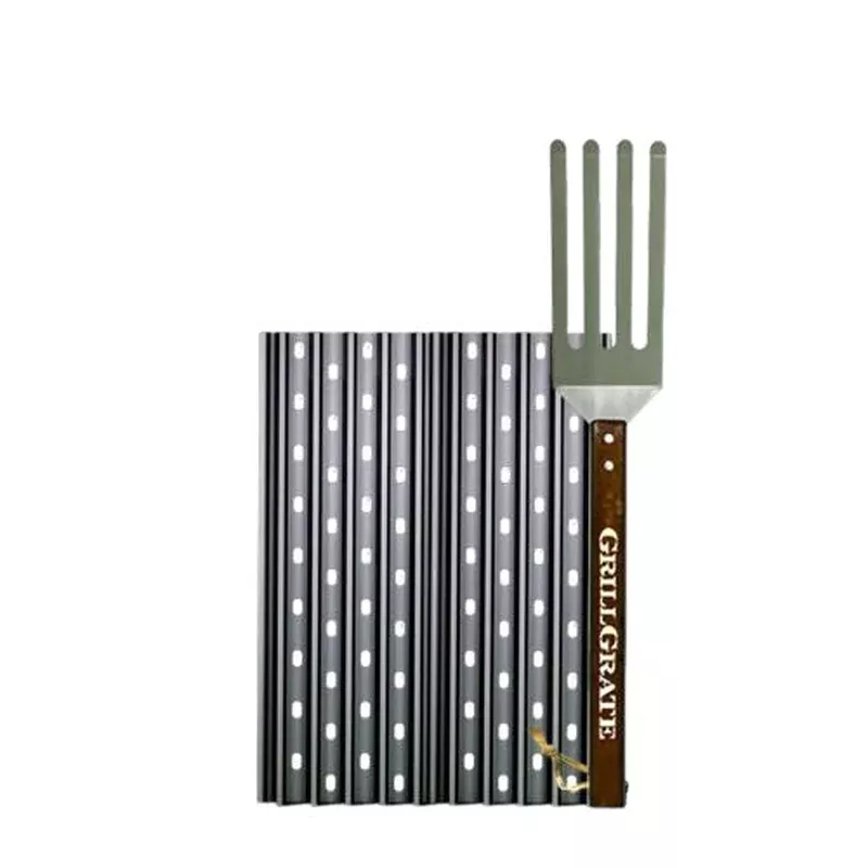 GrillGrate Set of TWO 13.75 Panels + Tool