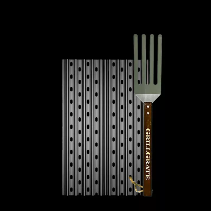 GrillGrate Set of TWO 16.25 Panels + Tool