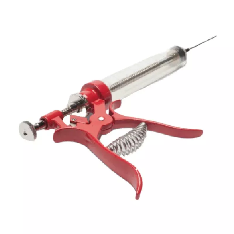 Gun-Style Pistol Grip Marinade Injector
