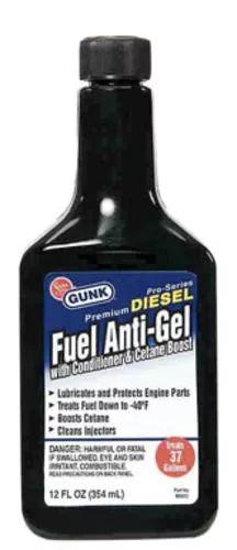 Gunk M6912 Diesel Fuel Anti-Gel, 12oz