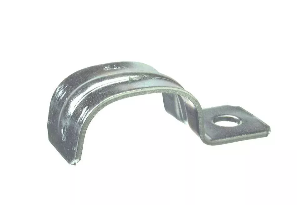 Halex 26210 Galvanized Service Entrance Strap,1 Hole, Bag/10