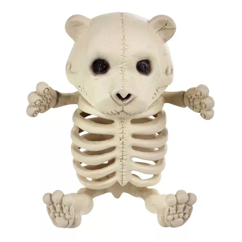 Halloween Baby Bear Skeleton, 5"