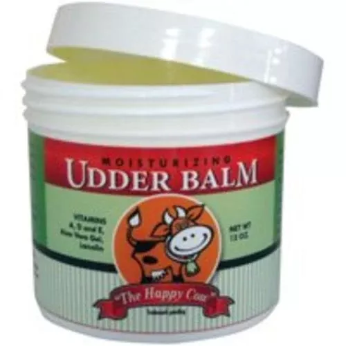 Happy Cow 3033 Twist Lid Udder Balm, 12 Oz