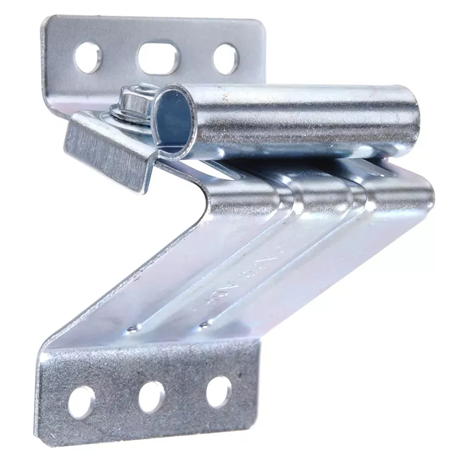 Hardware Essentials Galvanized Adjustable Top Roller Bracket