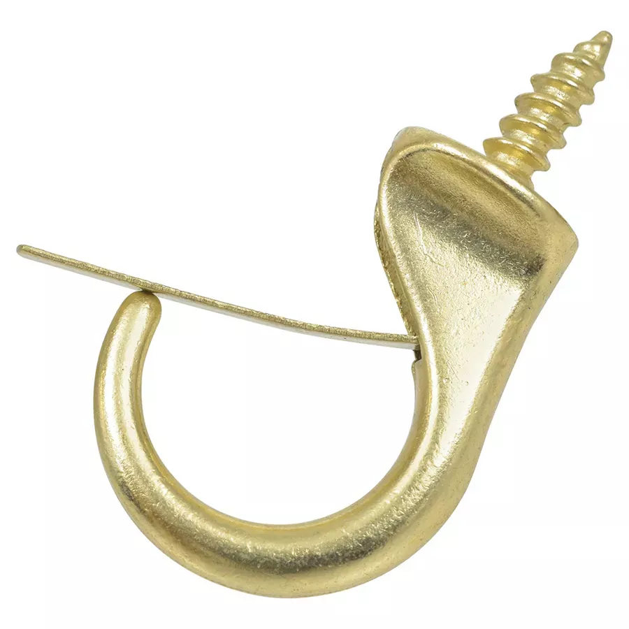 Hardware Essentials Safety Hook - Brass