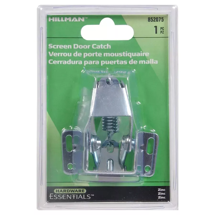 Hardware Essentials Screen/Storm Door Catch - Zinc