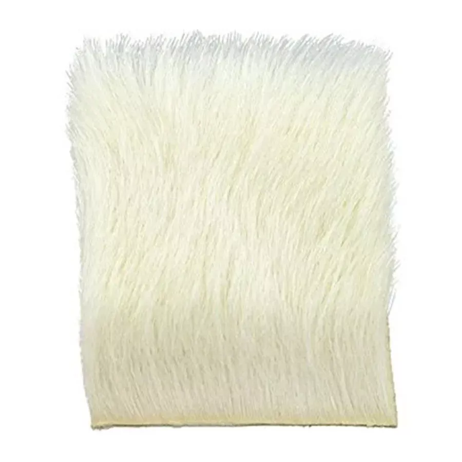 Hareline Calf Body Hair - White